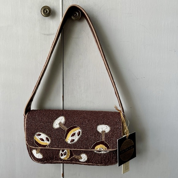 Made In India Handbags - NWT New Release  From India to You Espresso Martini Beaded Bag TikTok Viral
